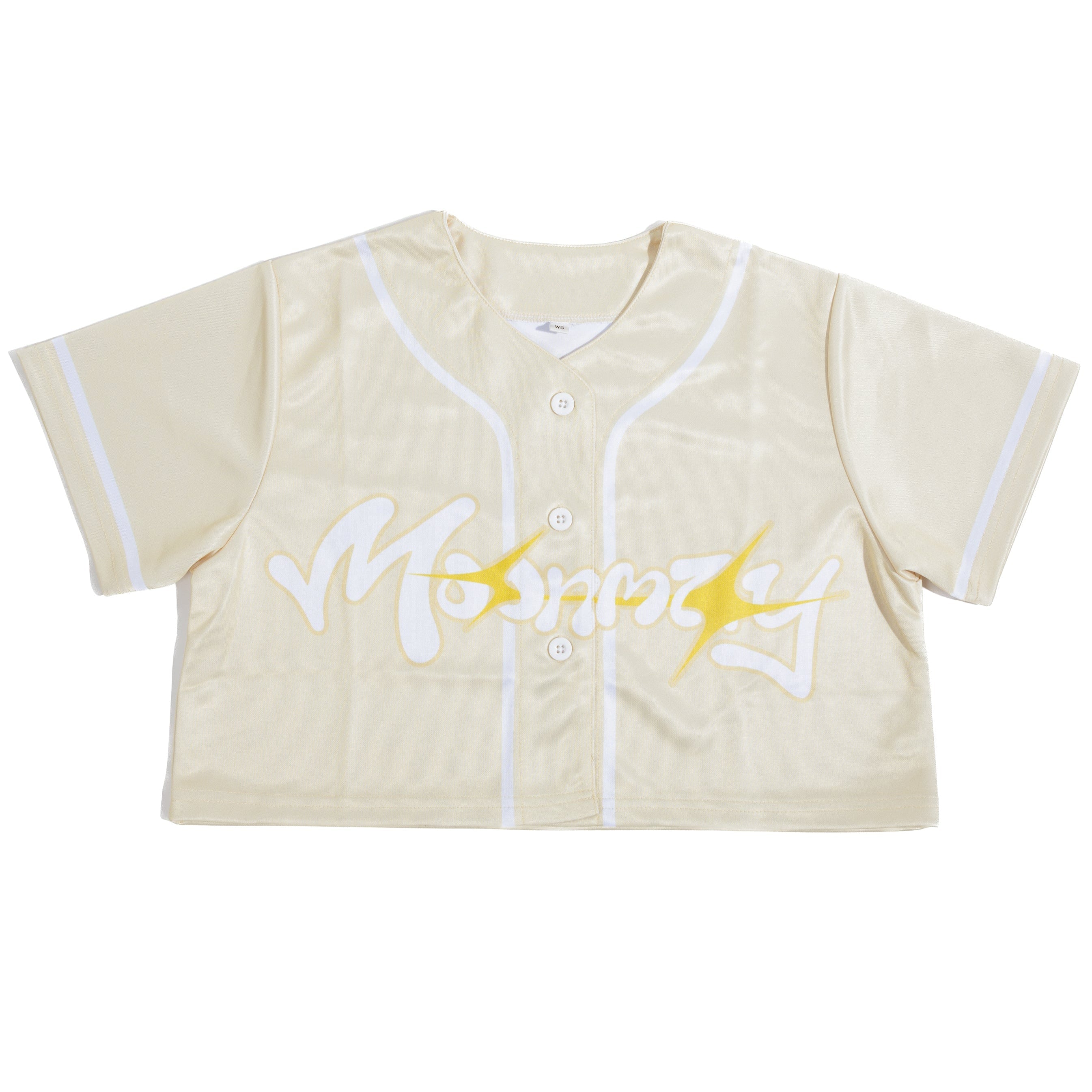 [SECRET] Yellow Women Cropped Jersey