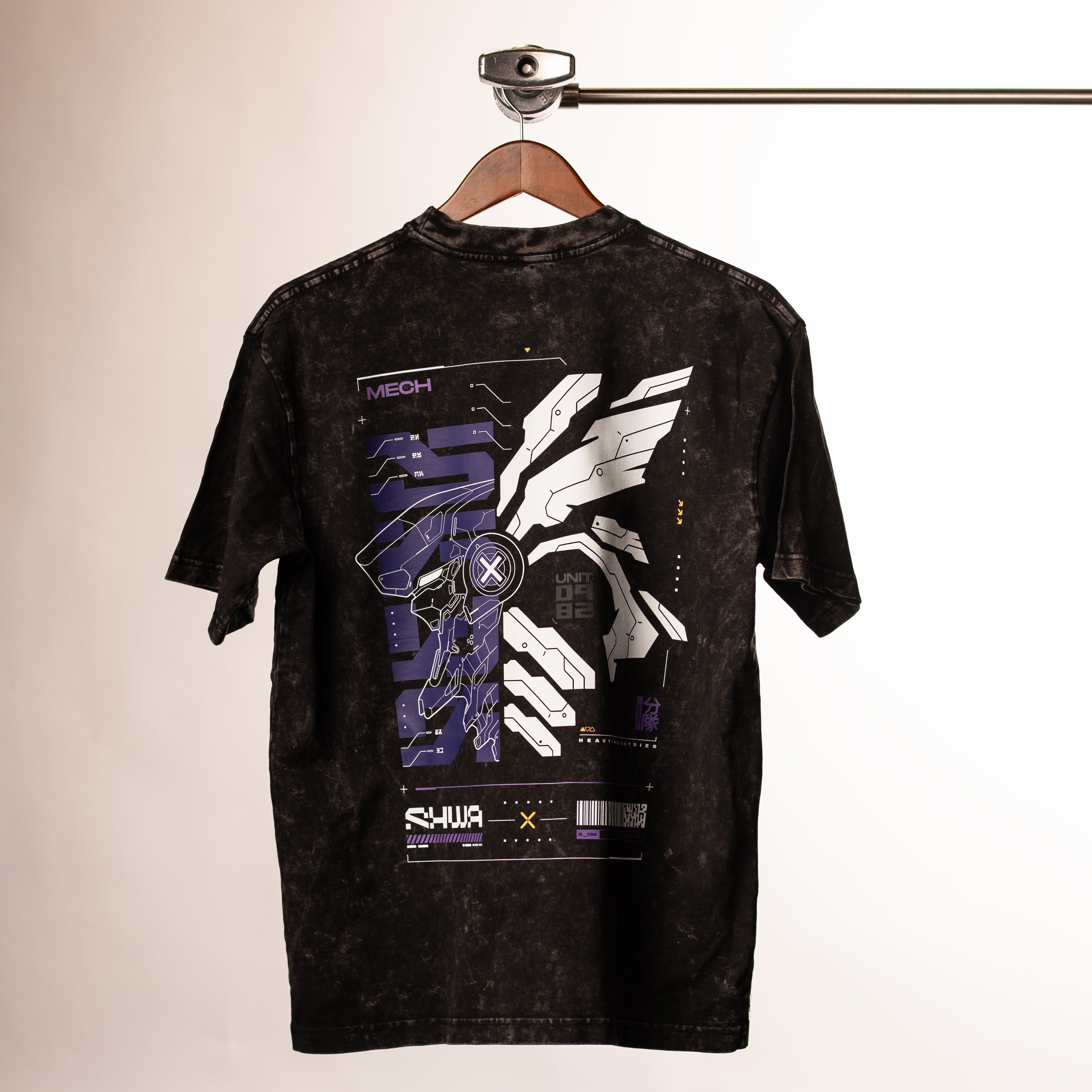 [SHWA] MVP-05 May Violet Pulse Black Shirt