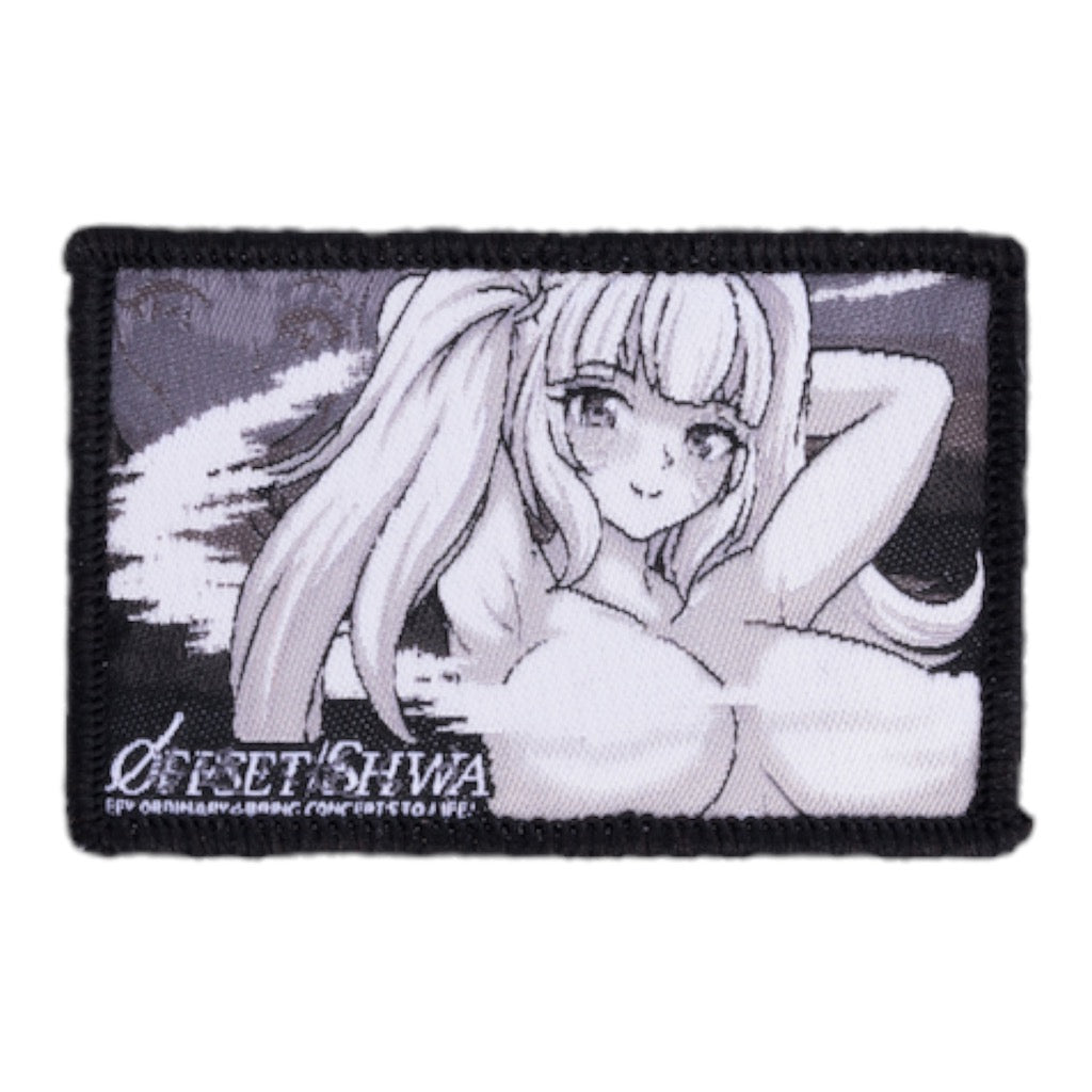 [SHWA] Hana Jutsu Mono Hook &  Loop Patch