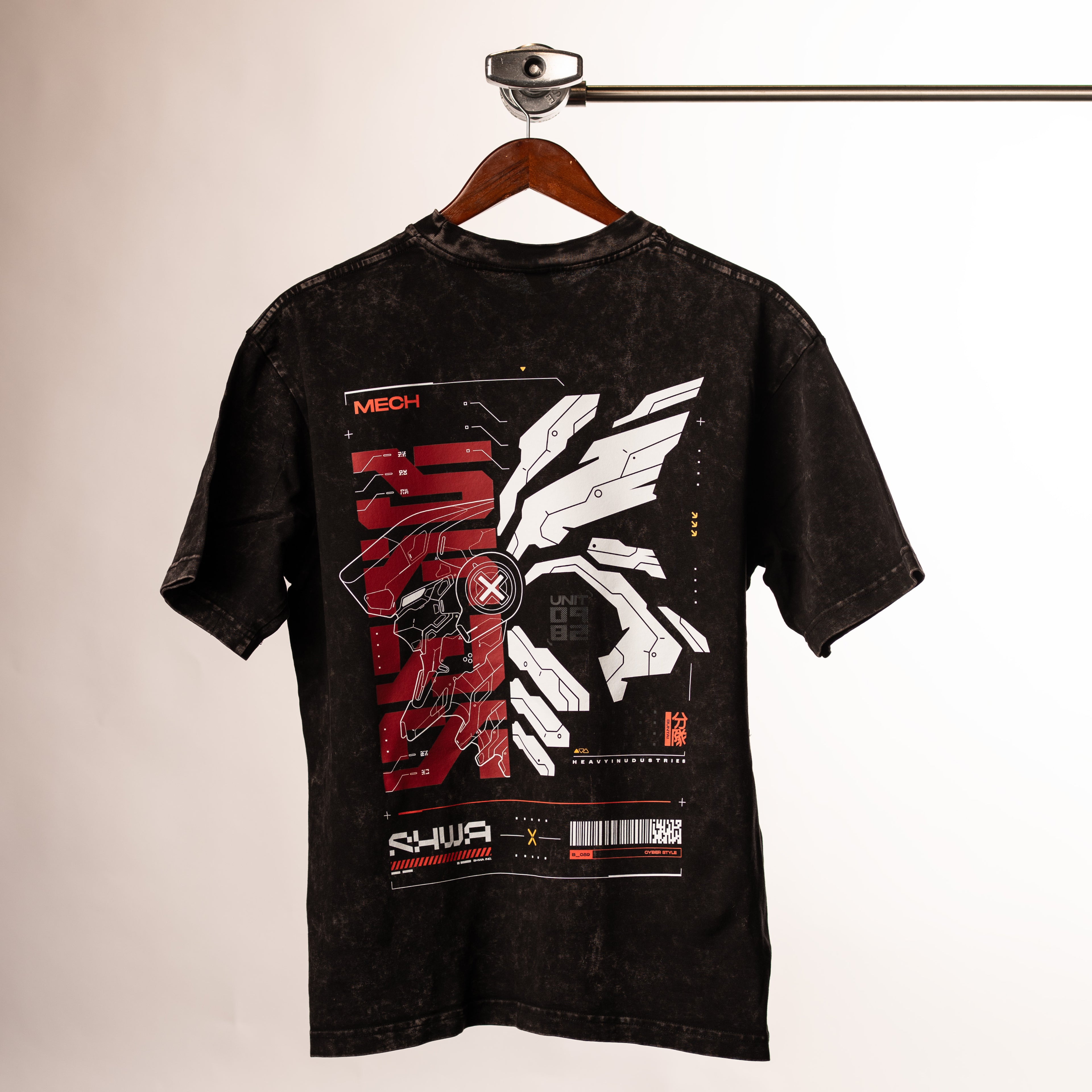 [SHWA] ACS-05 Aoi Crimson Storm Black Shirt