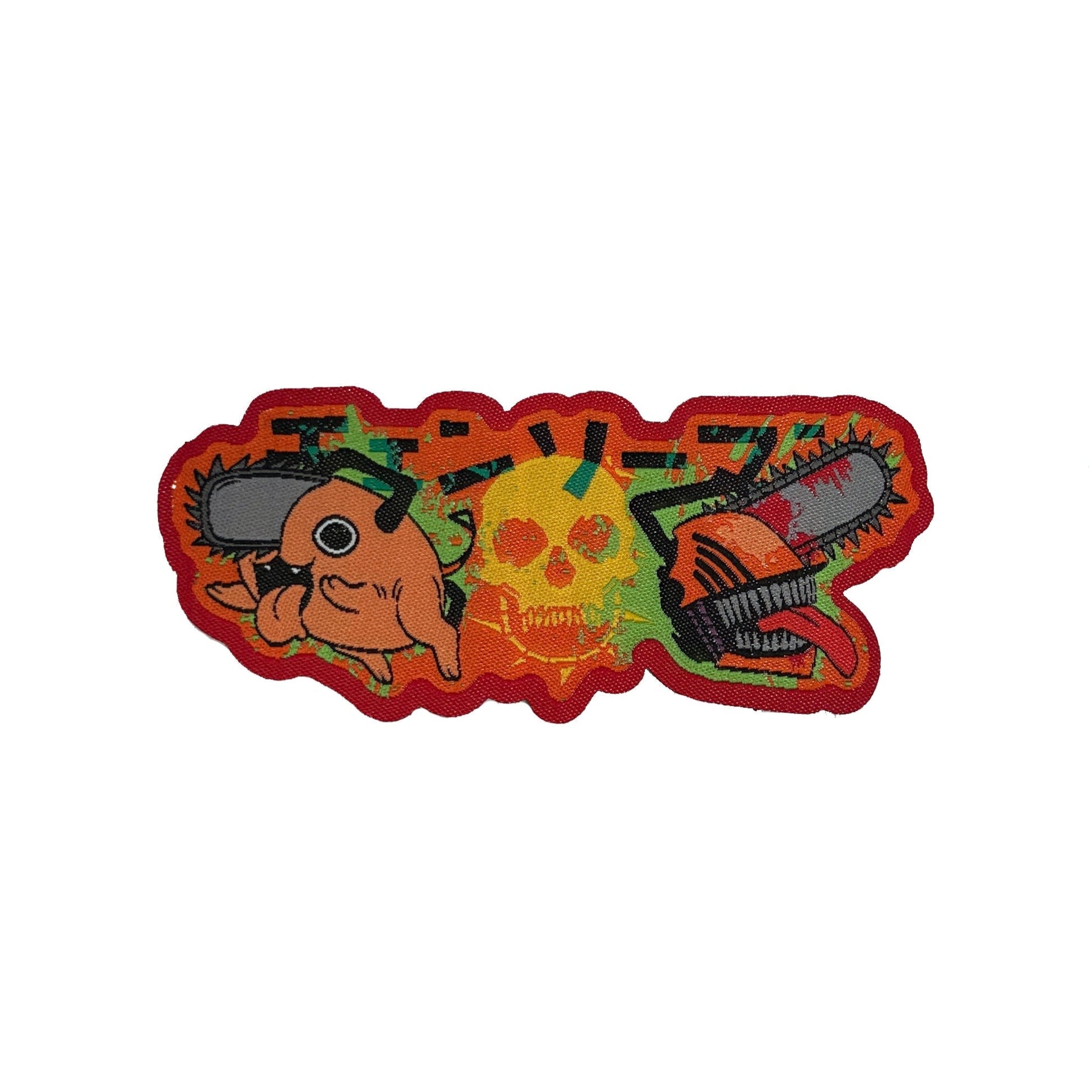 [POS] Pochita Hook &  Loop Patch