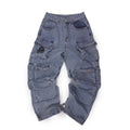 Blue Cargo Jeans - FINAL SALE (No Return OR exchange)