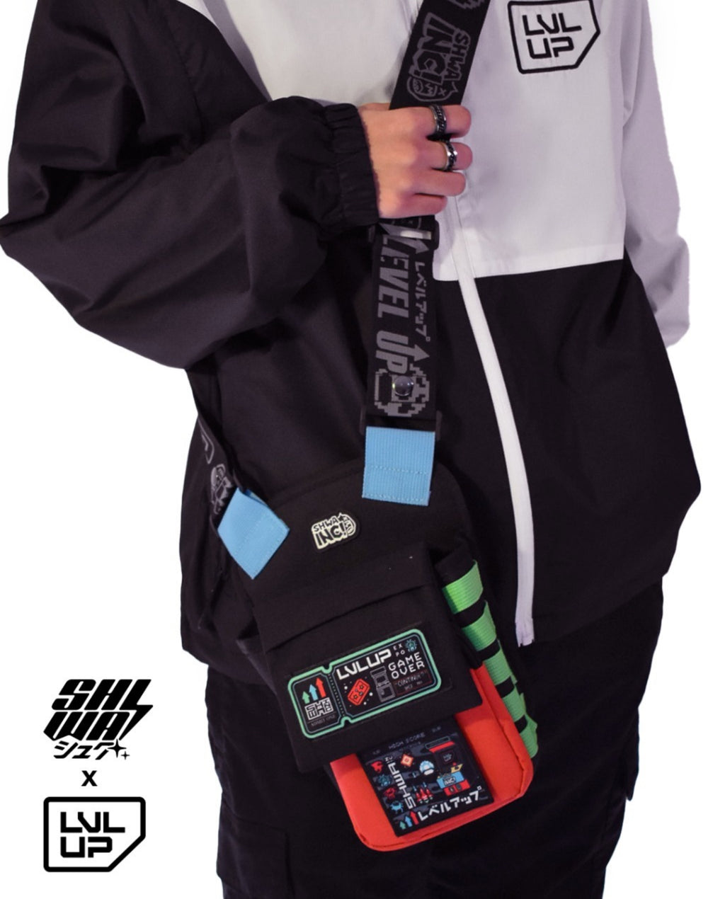 [SHWA] TBG-01 Techwear Style 2024 LVLUP Collab Leg Bag