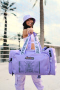 [SHWA] TBG-16 Techwear Style Team Duffle Bag for Gym and Travel - Lavender (Bag & Strap ONLY)