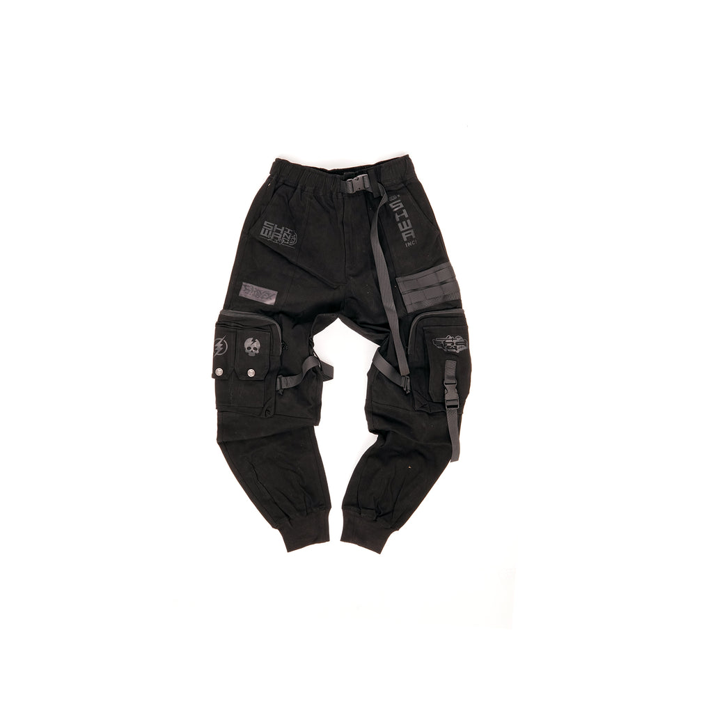 [SHWA] TP-05 Techwear Style SHWA Black Rapid Reach Jogger
