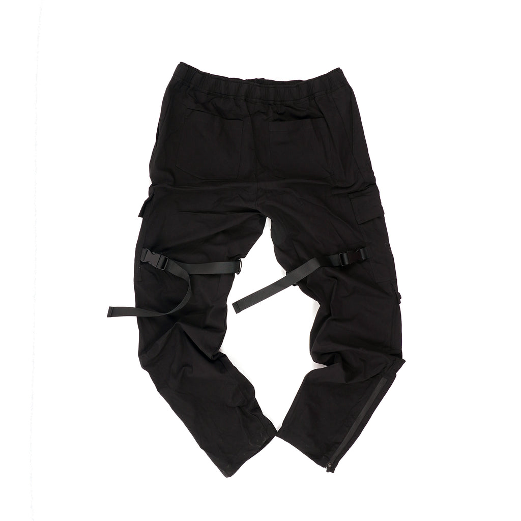 [SHWA] TP-06 Techwear Style Versafit Black Jogger
