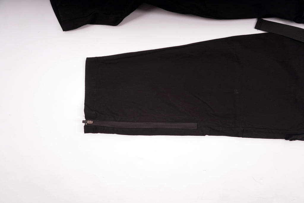 [SHWA] TP-06 Techwear Style Versafit Black Jogger