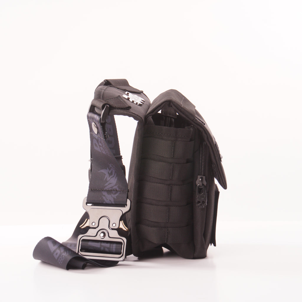 [SHWA] TBG-01 Techwear Style Black Leg Bag