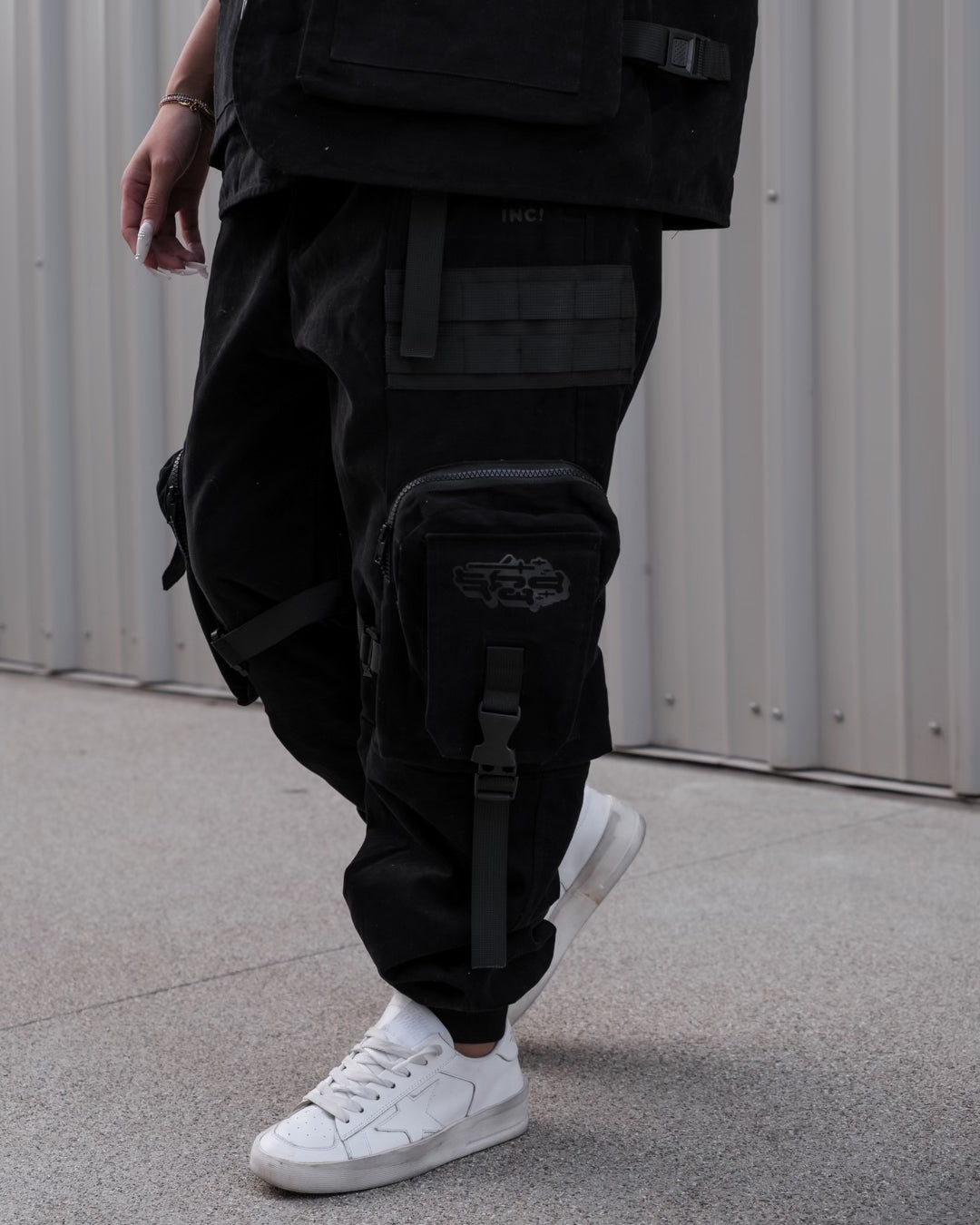 [SHWA] TP-05 Techwear Style SHWA Black Rapid Reach Jogger