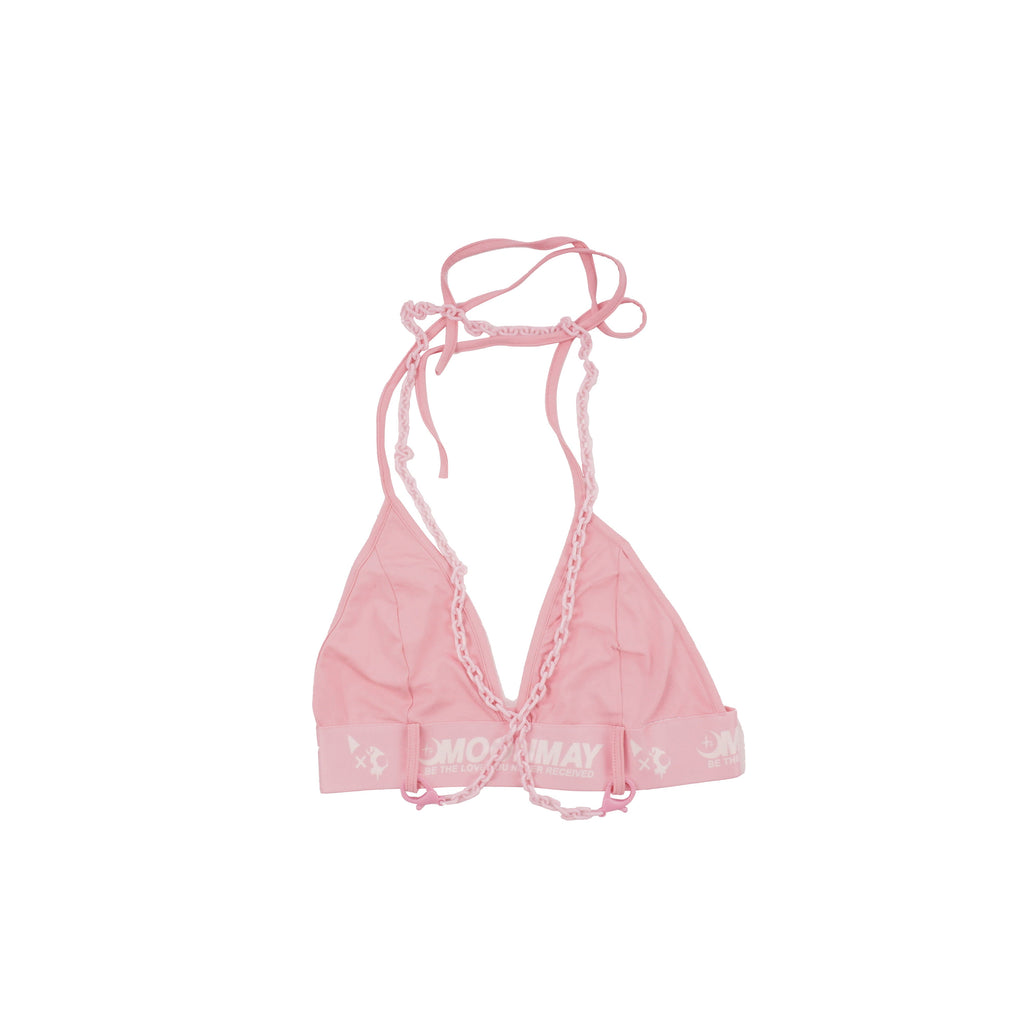 Pink Chain Bralette