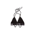 Black Chain Bralette