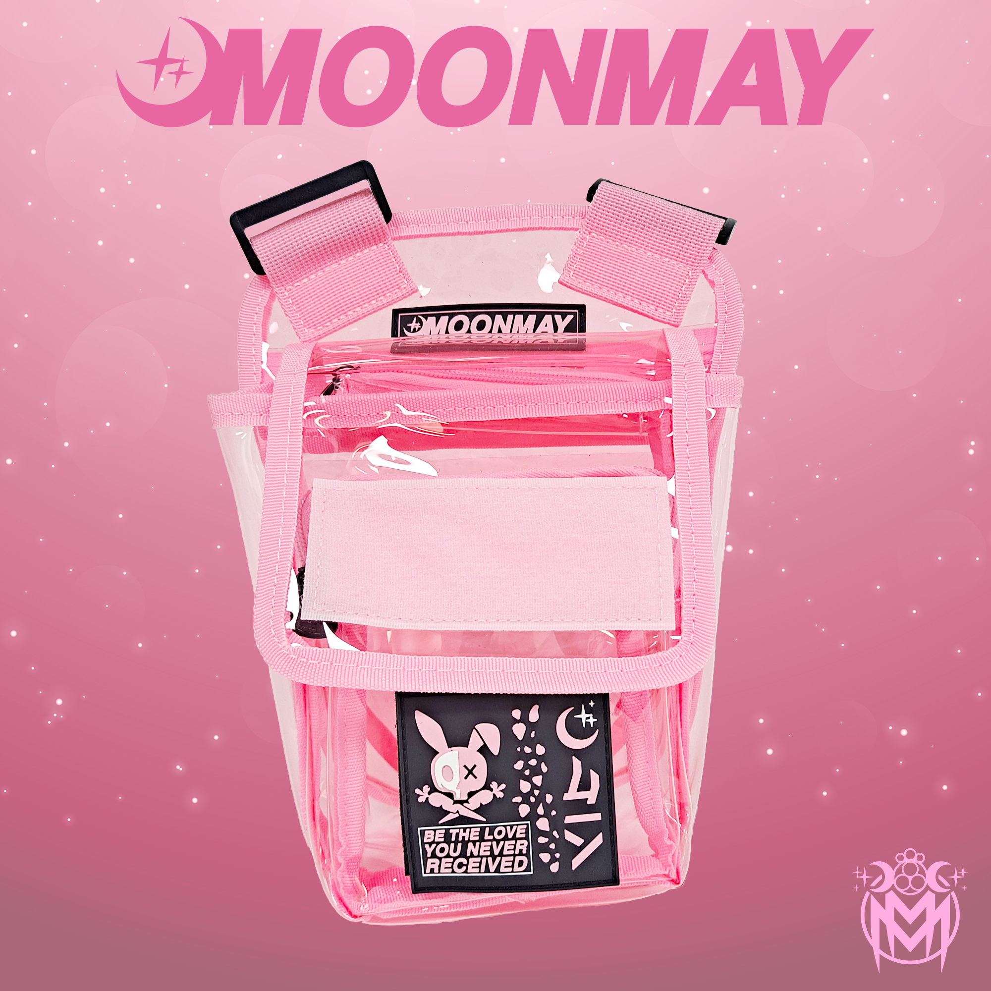 Clear Pink TBG-01 Leg Bag - FINAL SALE (No Return OR exchange)