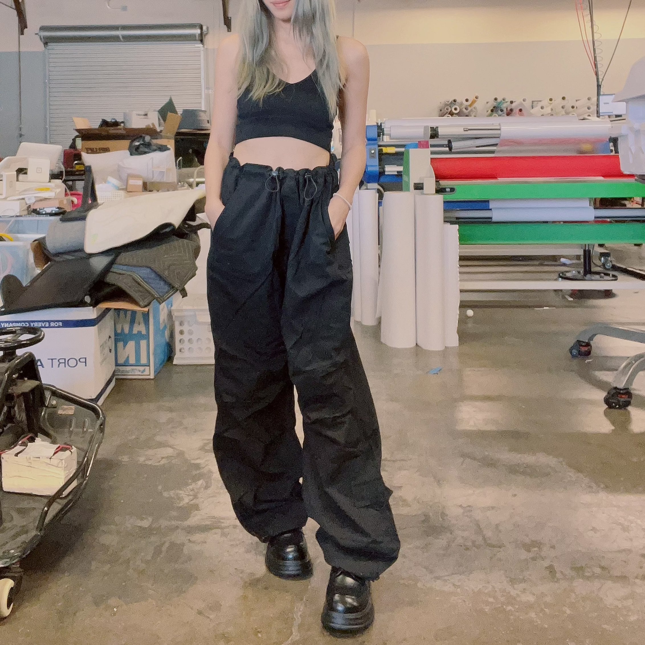 Black Moonbreaker Cargo - FINAL SALE (No Return OR exchange)