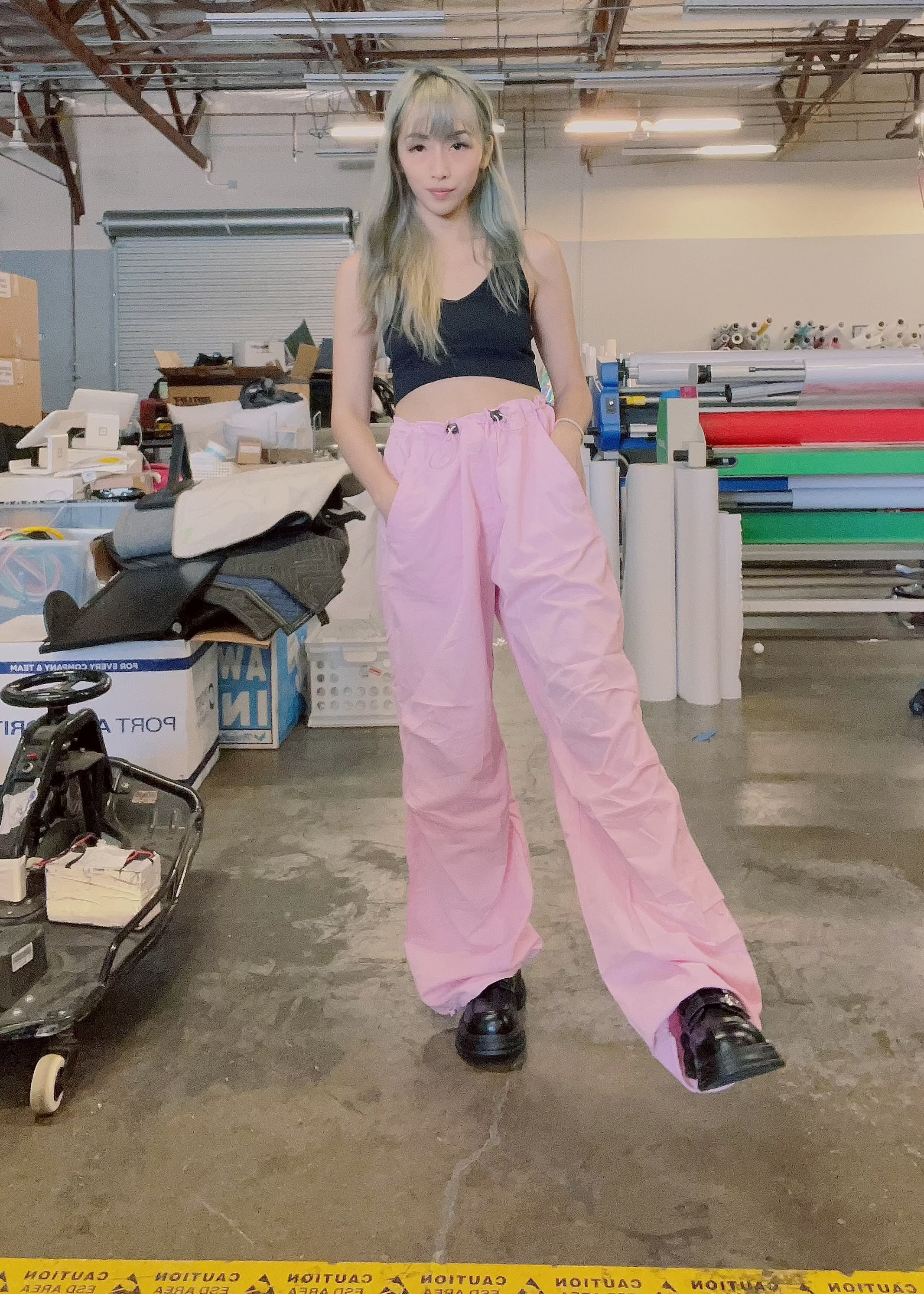 Pink Moonbreaker Cargo - FINAL SALE (No Return OR exchange)