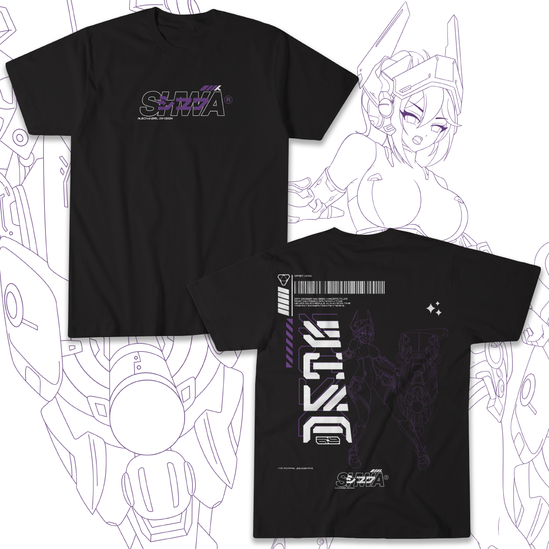 [SHWA] MVP-04 May Violet Pulse Series WireFrame Shirt