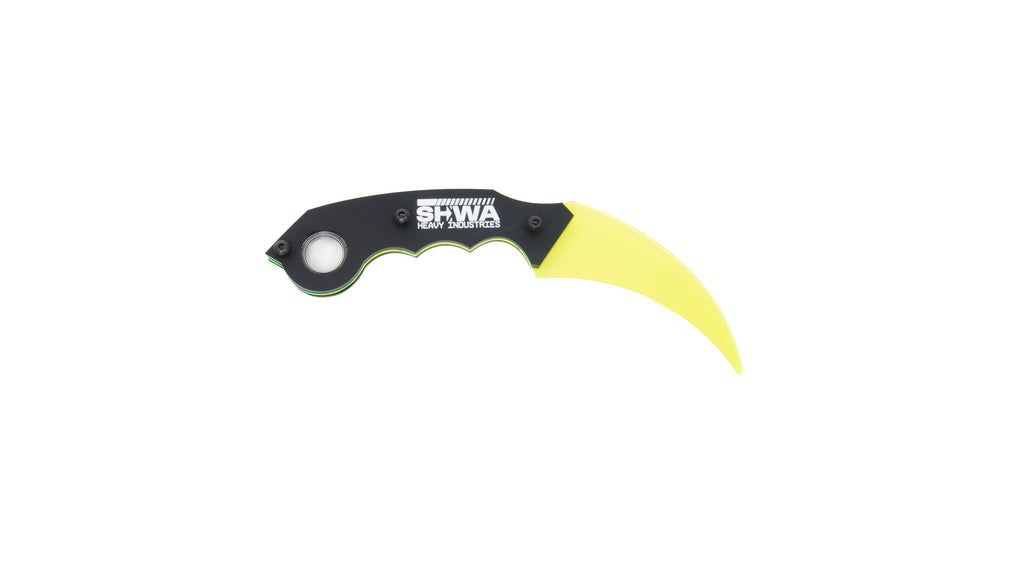 [SHWA] TW-12 Techwear Style Karambit Handmade Acrylic Sensory Fidget