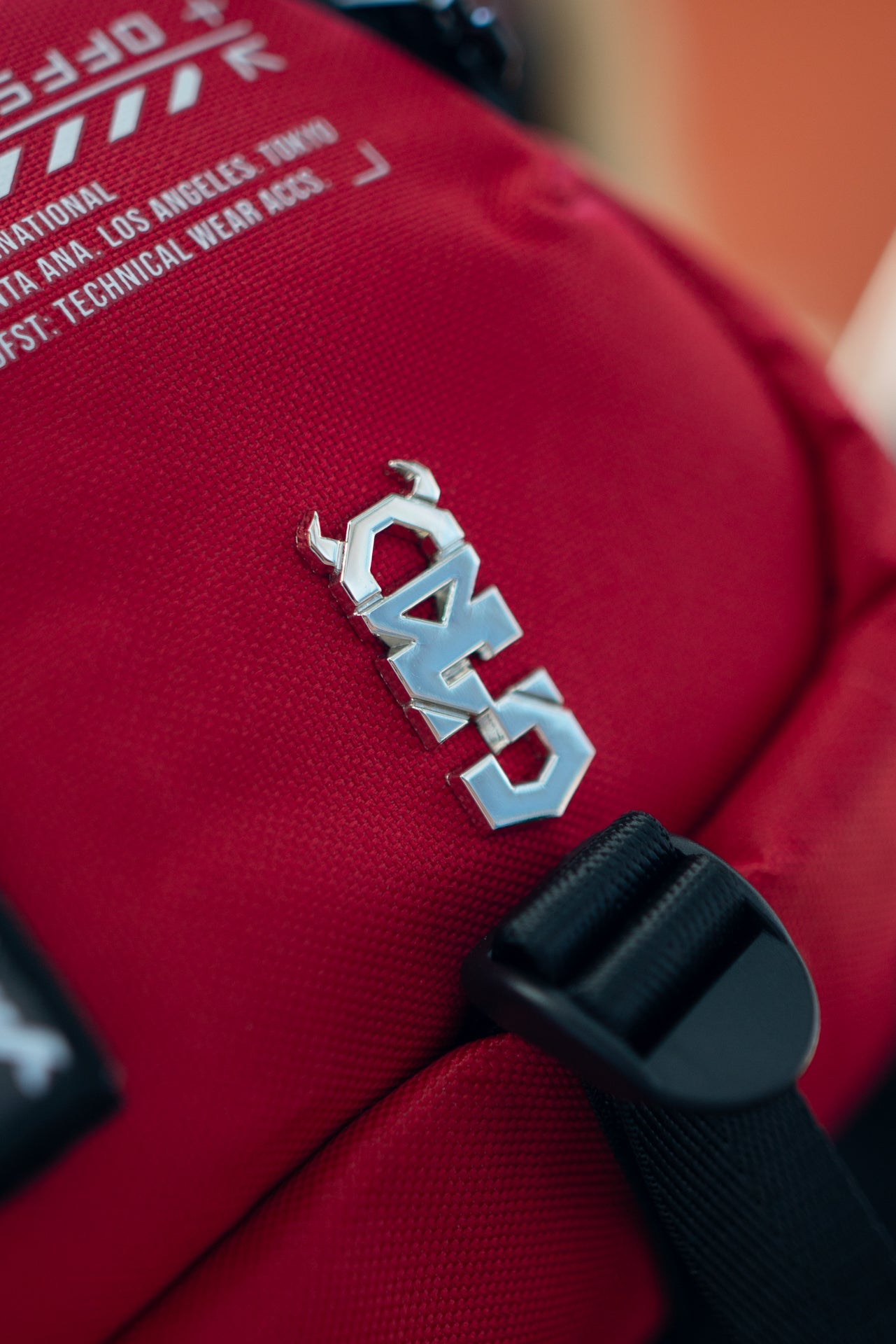 [SHWA] TBG-10 Techwear Style OG Sling Bag - Red (Bag & Strap ONLY)