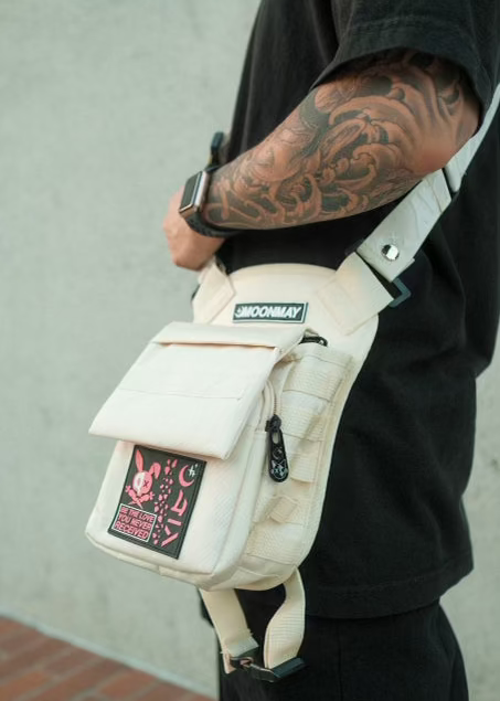 Beige TBG-01 Leg Bag