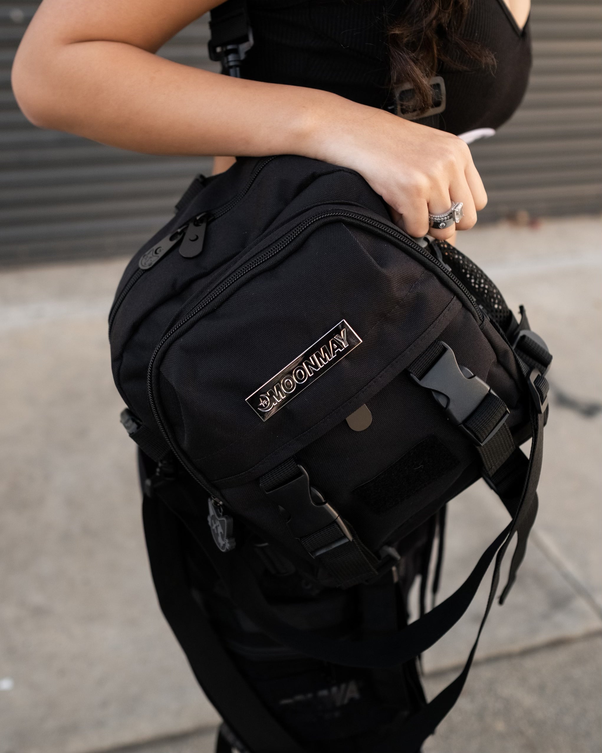 Black TBG-12 Mini Backpack