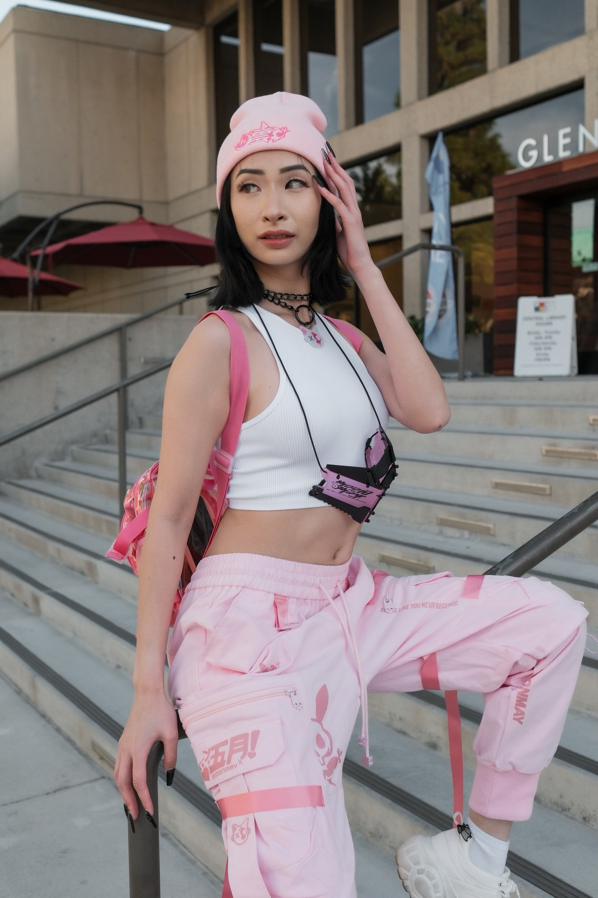 Pink SW-02 Mask Cover