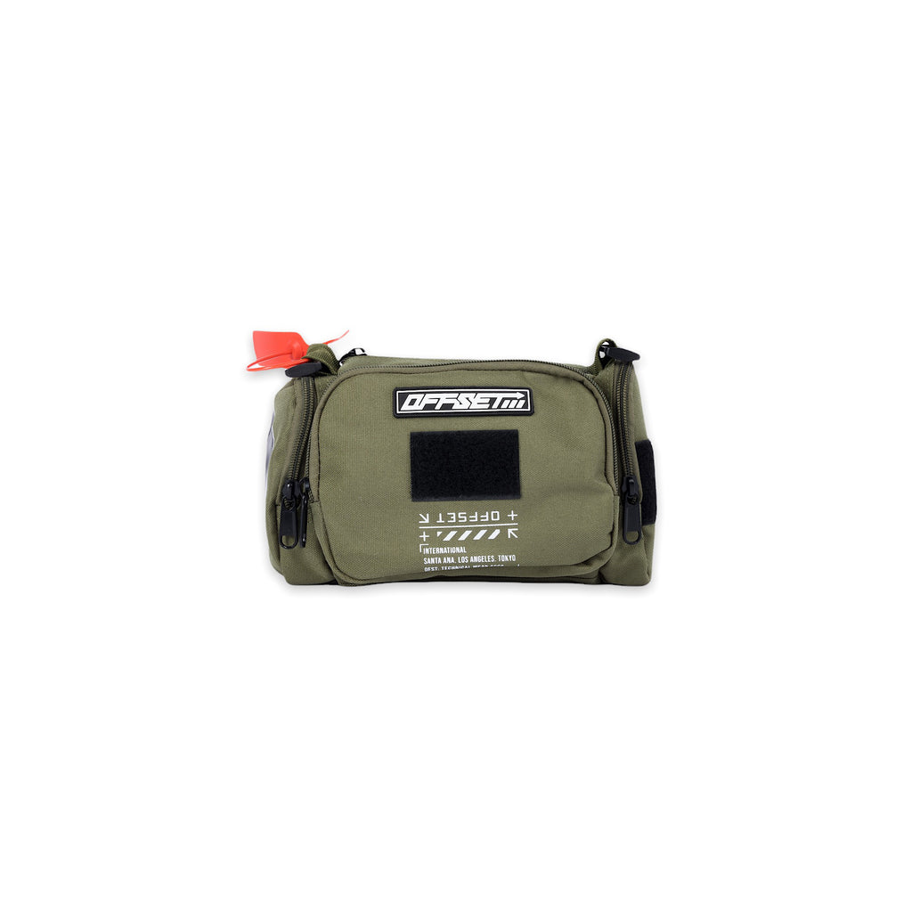 [SHWA] TBG-15 Techwear Style SHWA Green Micro Duffle Bag