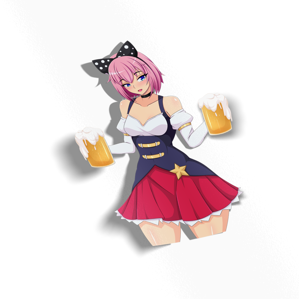 [SHWA] Beermaid Sticker