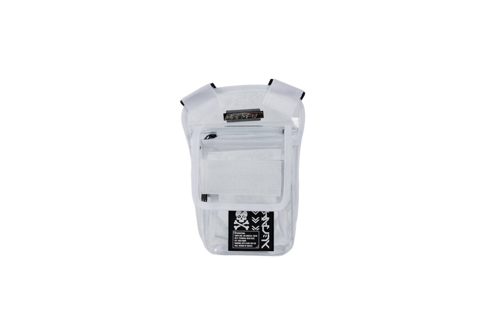 [SHWA] TBG-01 Techwear Style Clear White Rave Leg Bag
