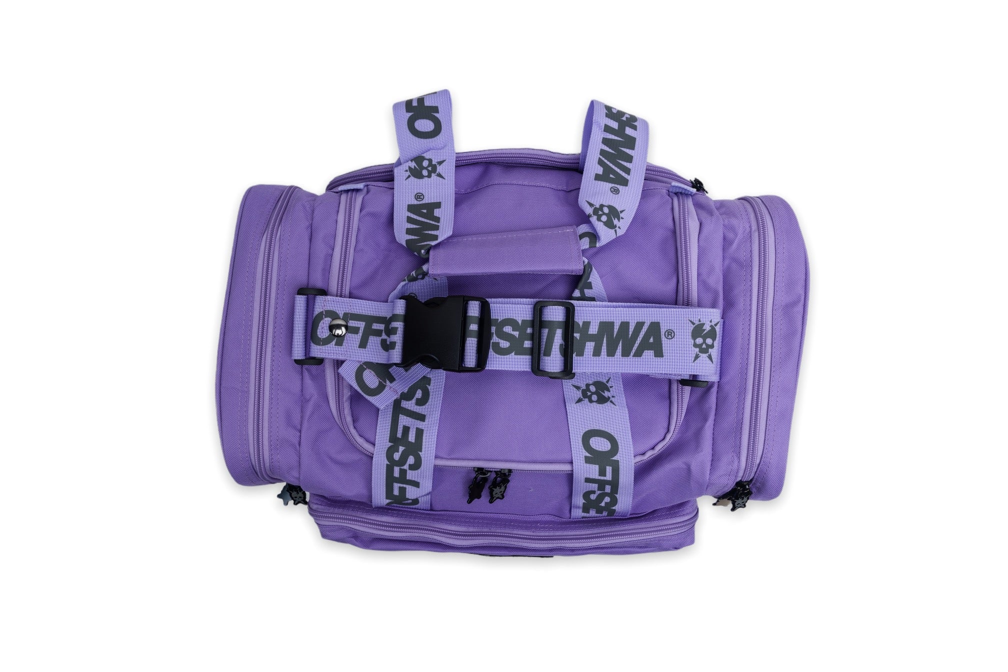 [SHWA] TBG-16 Techwear Style Team Duffle Bag for Gym and Travel - Lavender (Bag & Strap ONLY)