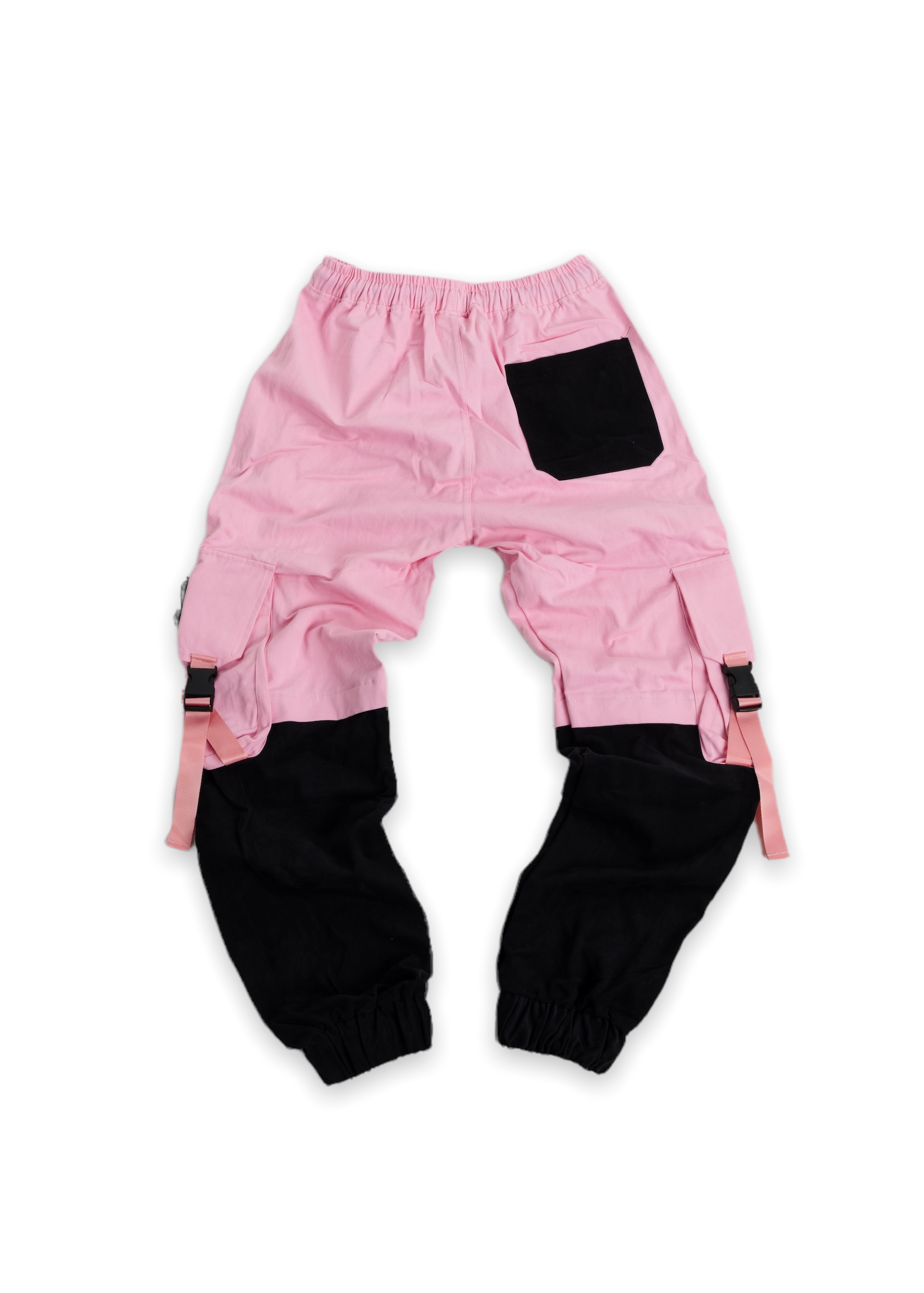 Pink Block Jogger - FINAL SALE (No Return OR exchange)