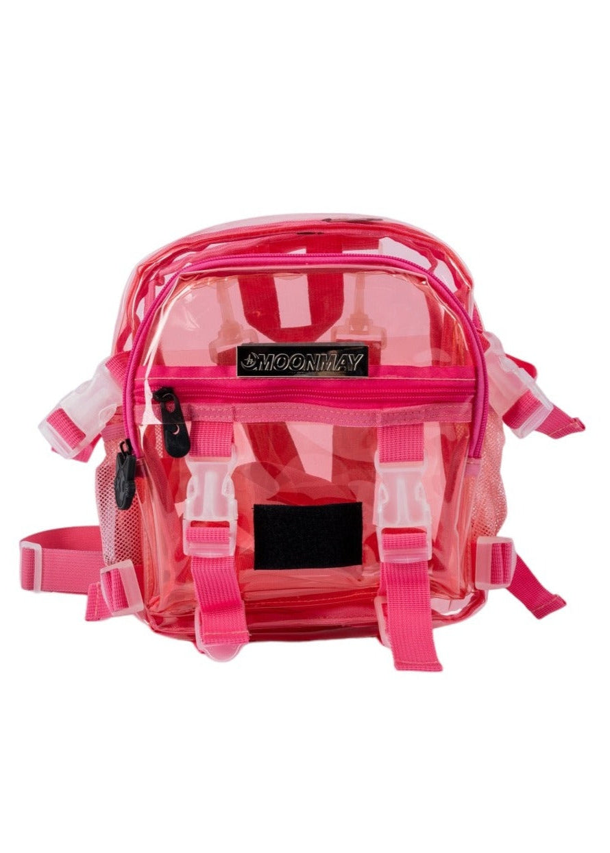 Clear Pink TBG-12 Mini Backpack - FINAL SALE (No Return OR exchange)