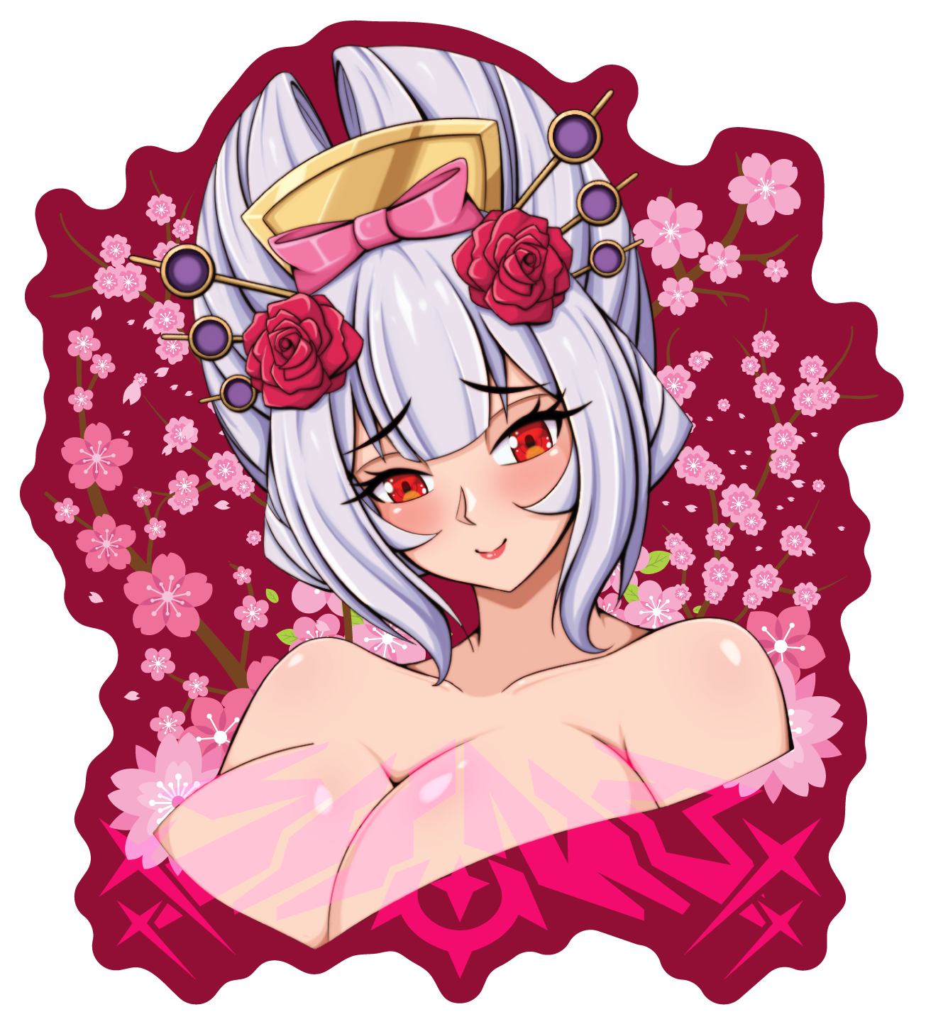 [SHWA] Hana Oiran Sticker