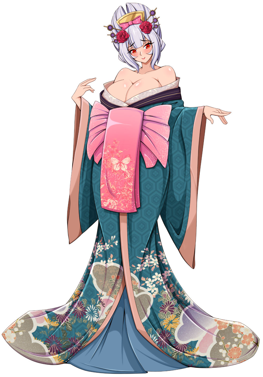 [SHWA] Hana Oiran Sticker