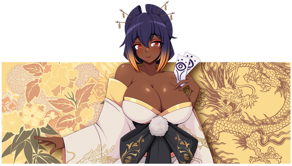 [SHWA] May Oiran Sticker