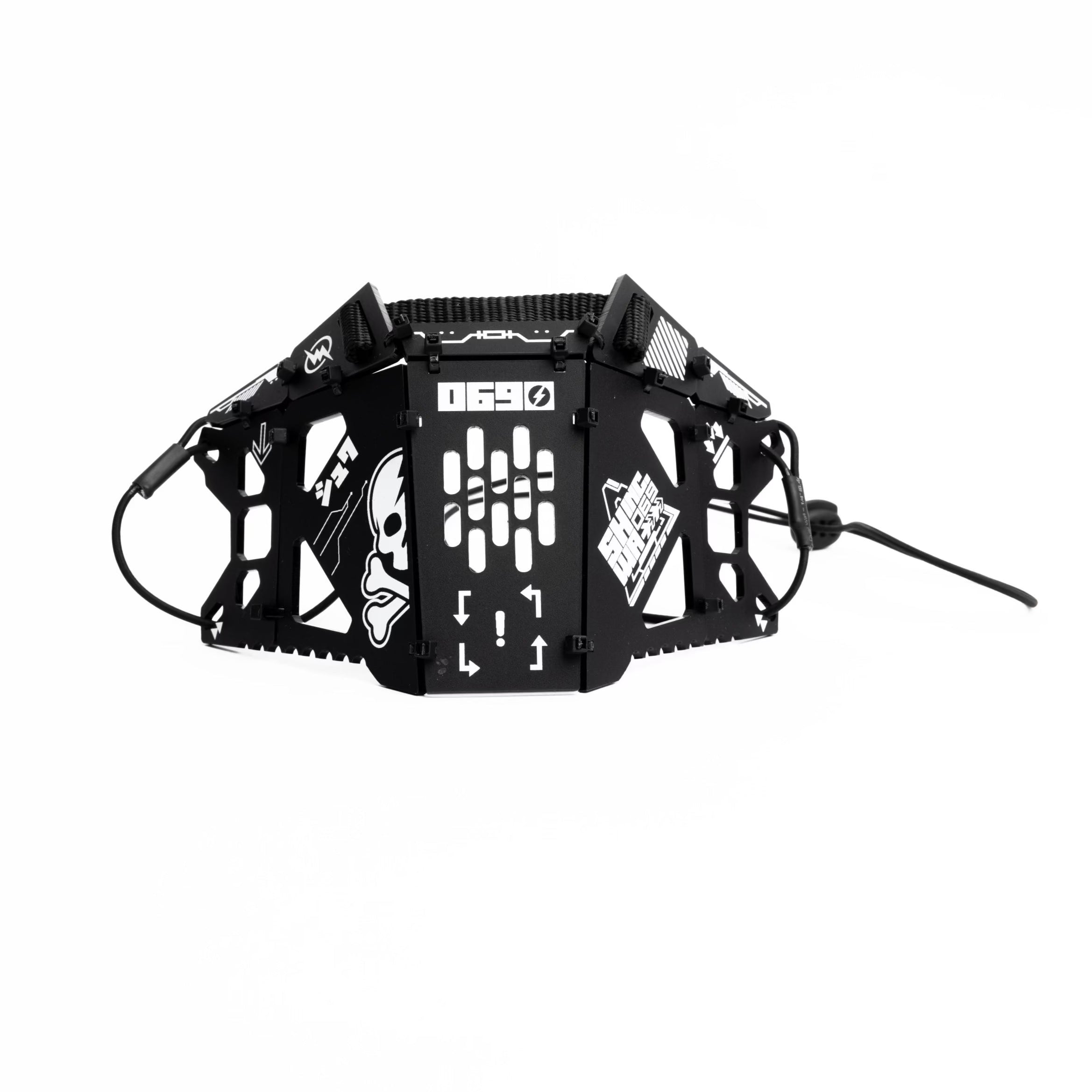 [SHWA] SW-04 Techwear Style Black Mask Cover