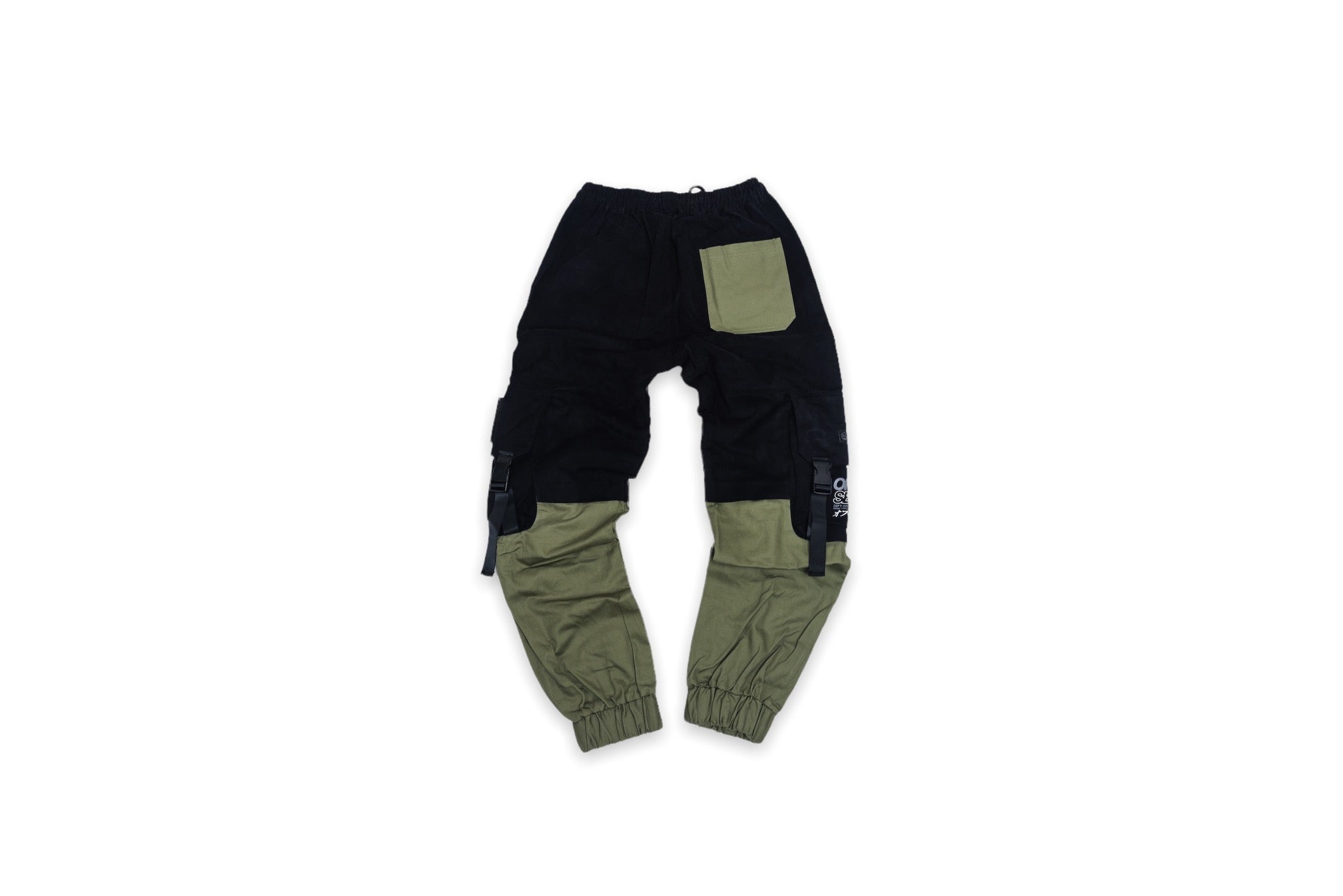 [SHWA] TP-01 Techwear Style Green Block Jogger [FINAL SALE]