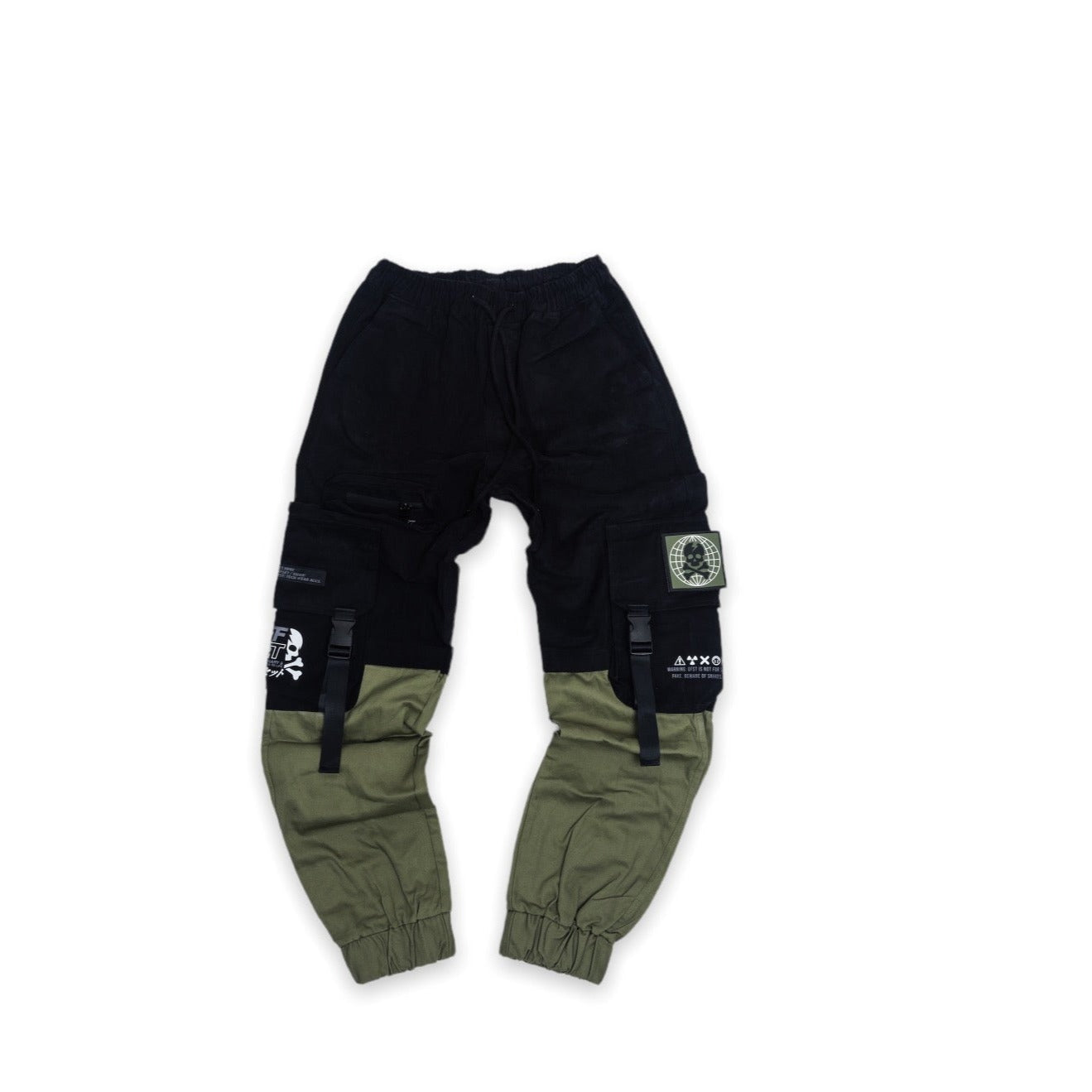 [SHWA] TP-01 Techwear Style Green Block Jogger [FINAL SALE]