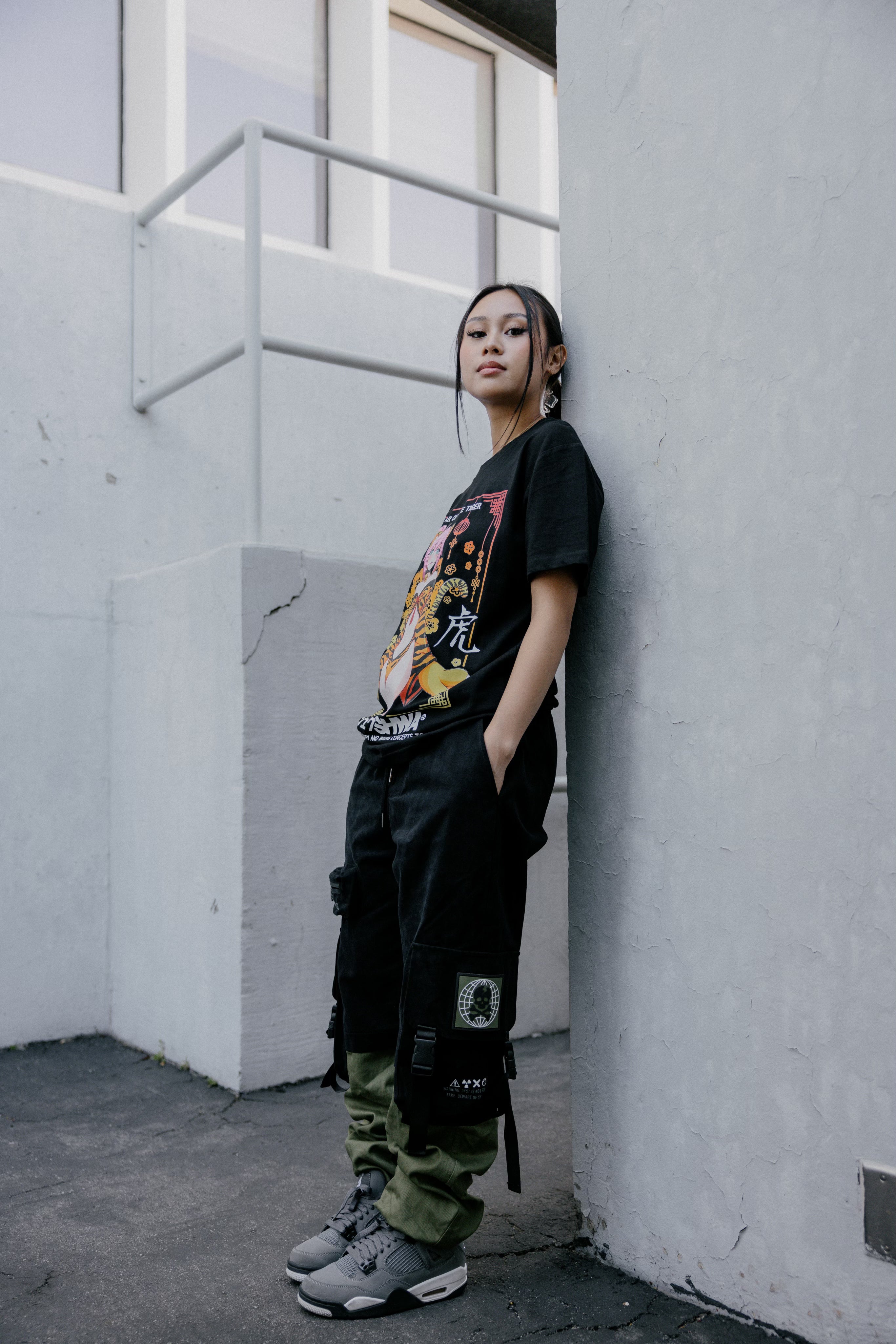 [SHWA] TP-01 Techwear Style Grey Block Jogger [FINAL SALE]