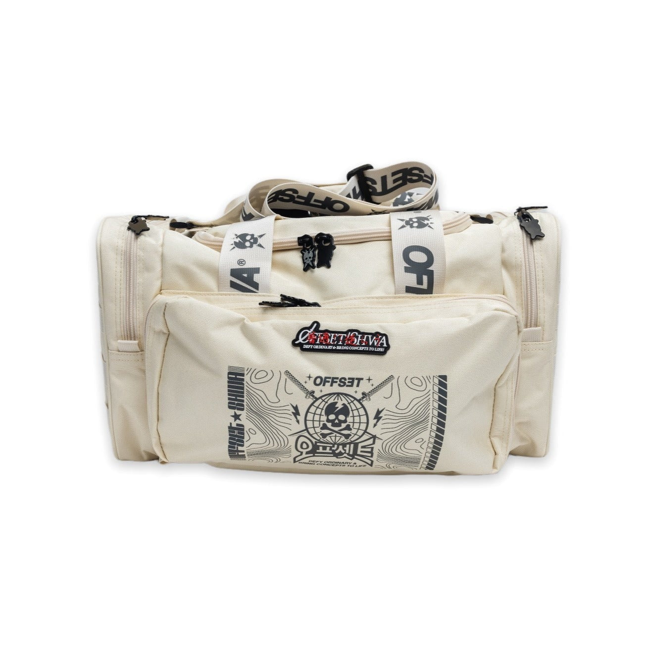 [SHWA] TBG-16 Techwear Style Team Duffle Bag for Gym and Travel